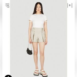 Helmut Lang Zip Front Shorts